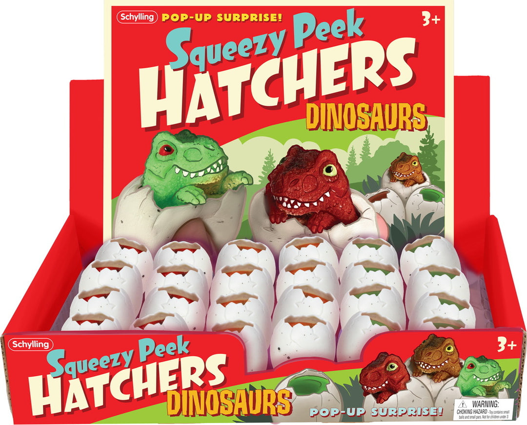 Dino Squeezy Peek Hatcher Assorted colors