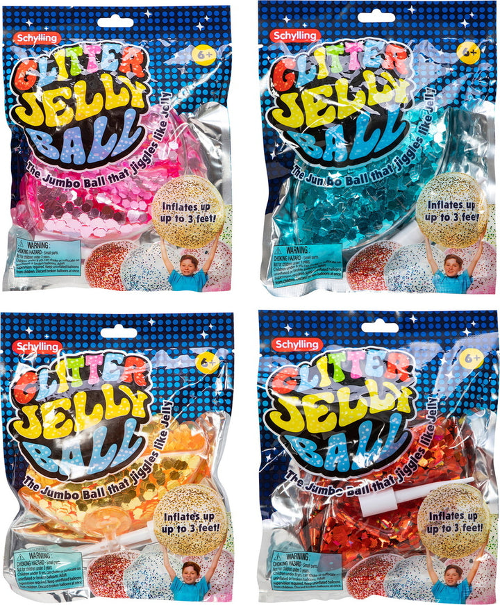 Jumbo Glitter Jelly Ball