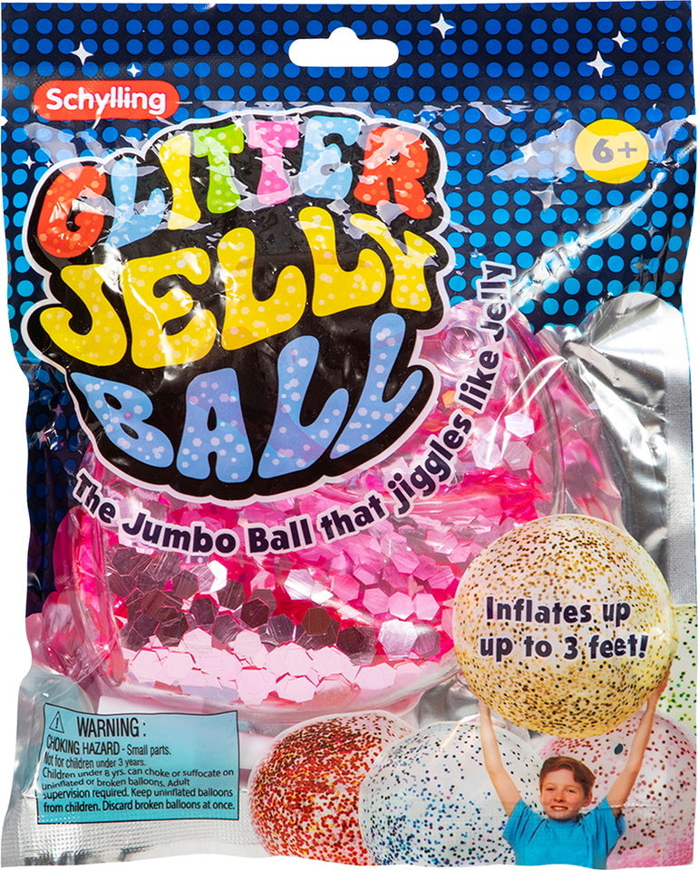 Jumbo Glitter Jelly Ball