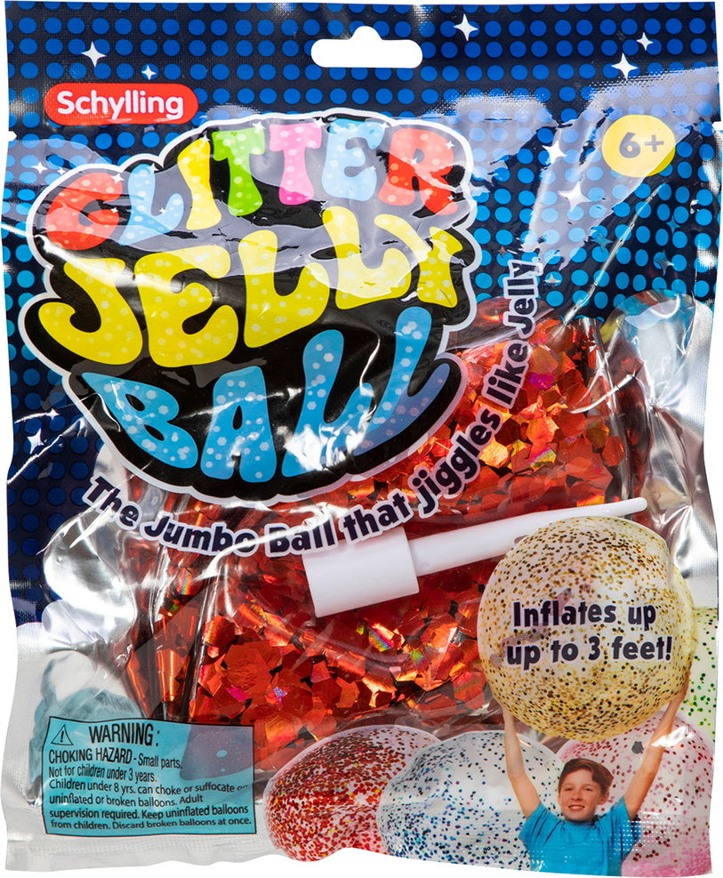 Jumbo Glitter Jelly Ball