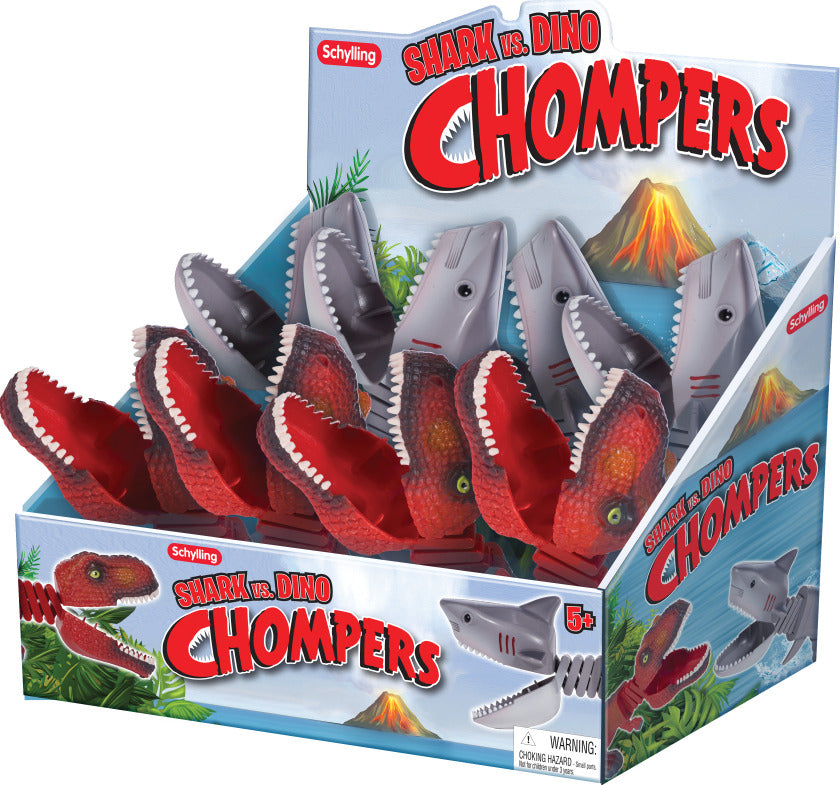 Shark Vs Dino Chompers