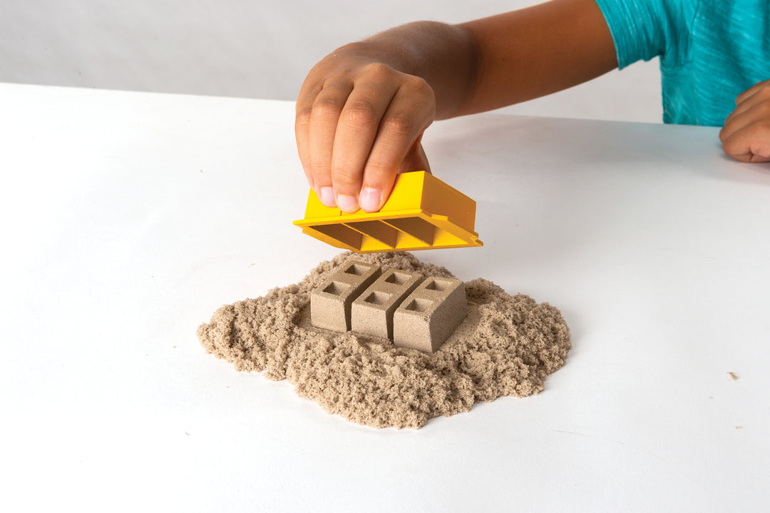 Kinetic Sand Construction Truck Set