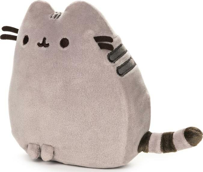 Pusheen Squisheen Sitting Pose, Gray, 6 inch