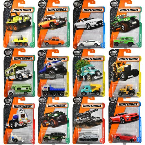 Mattel Matchbox Cars Assorted Individual Units