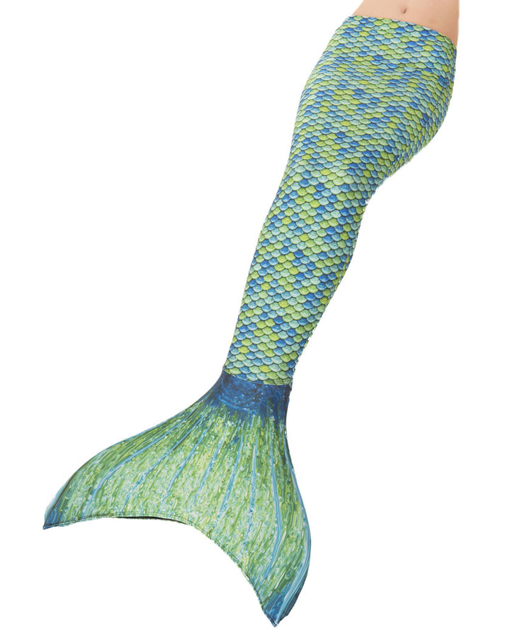 Zoey's Green Mermaid Tail Size 6 w/ Jr. Monofin